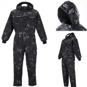 일체형스즈키 밀리터리작업복 방한복스즈끼