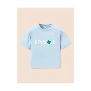 빈폴 키즈 그래픽 반소매 티셔츠 스카이 블루 (BI5742U01Q) 218861