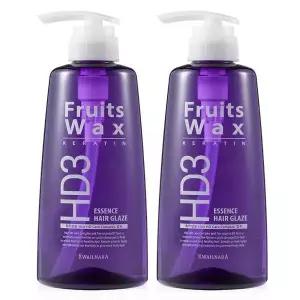 후르츠왁스 케라틴 에센스 헤어글레이즈 500ml X 2개 과일나라