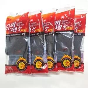 5켤레 3M 슈퍼그립 겨울 동계 핫 기모 장갑