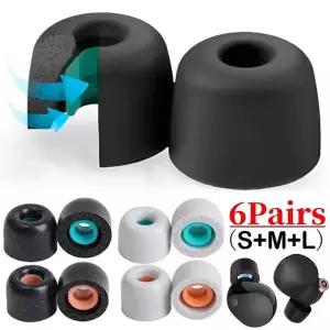 이어캡 이어폰 고무캡 메모리 폼 이어 패드 케이스 소니 Sony WF-1000XM4 WF-1000XM3 커버 이어버드 팁 캡