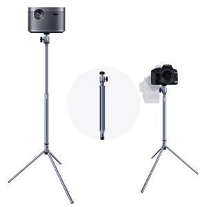 토날리 프로젝터 스탠드 삼각대 조절 가능 마운트: 홈 오피스 및 실외 시나리오에 적합한 카메라용 휴대용 360 회전 가능한 범용 높이 24인치 ~ 36인치 웹캠