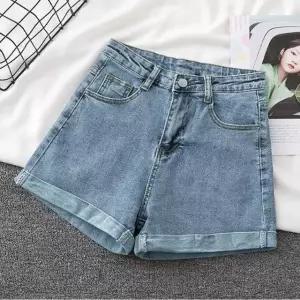 핫팬츠 숏팬츠 하이웨스트 여름 여성 3 청반바지 데님 (WFKBXG6)