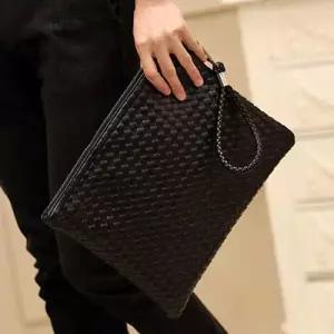 클러치 블랙 얇은 여자 여성 백 파티 파우치 WFIQN2M