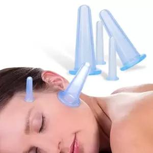 고품질 이중턱 턱살 얼굴 땡김이 마사지컵 컵핑테라피 M (특가) (WFKE25F)