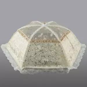 육각 밥상보 식탁용음식덮개 원형식탁보 육각덮개 원형식탁덮개 (WFKBY2S)