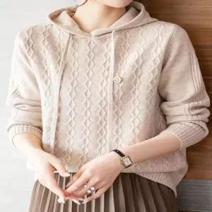 [화세]화세 지그재그후드스마일니트_HB5WKN152C