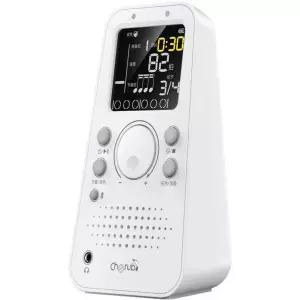 전자 메트로놈 피아노 흰색 다목적 드럼 리듬 악기 충전식