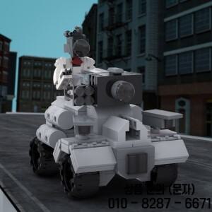 BuildMOC Toileteds 남자 게임 빌딩  Mech 모델 폭발성 탱크 벽돌 복구 14세 이상를위한 조립 장난감 선물