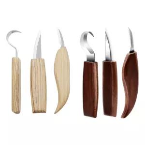 우드 카빙 키트 3종세트 호두나무 3조각도 우드칼 나무 무조각 조각 목공예 조각도