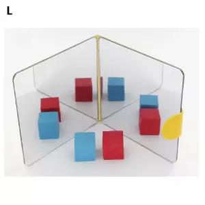 대칭거울 () 5인용과학교구 초등교구 수학완구 수학교구 아크릴거울 거울교