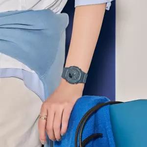 카시오 지샥 아나디지 손목시계 26SS 블루 워치 GMA-P2100BA-2AJF