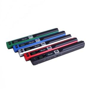 iscan 휴대용 스캐너 검은색 파일 핸디형 신분증 펜스캐너 A4종이 문서 a4