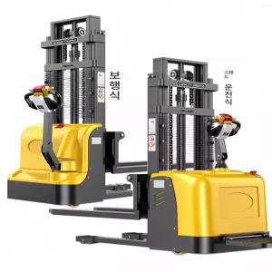 충전식 지게차 유압 물류 상하차 리프트 전동 대차