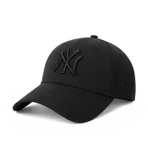 뉴에라 MLB 리그 에센셜 뉴욕양키스 볼캡 모자 블랙 80468932