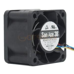 SANYO DENKI 9GA0312P3K0031 San Ace 38 DC 12V 0.62A 38x38x28mm 서버 냉각 팬용