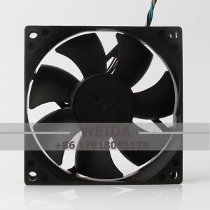 C DS08025B12MP088 DC 12V 0.23A 80X80X25MM 케이스 냉각 팬 온도 제어 서버 섀시