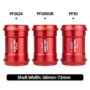 호환 Walgun 자전거 하단 브래킷  MTB 중앙 무브먼트 세라믹 베어링 BB  SRM DUB 28.99mm 크랭크 로드 바이