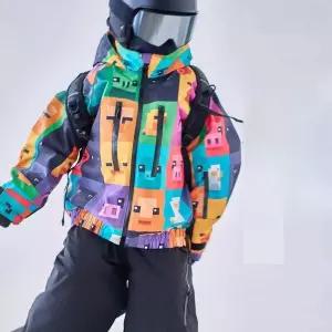 아동용 어린이 스키복 남아 여아 자켓 방수 세트 바지