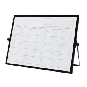 스탠드 양면 화이트보드 백판 월별 계획표 스케줄표소형 학원 메모 사무실 책상 스탠딩 탁상용 마카 마그네