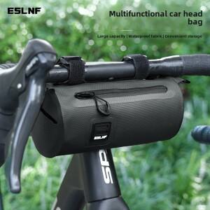 호환 ESLNF 자전거 가방 야외 승마 MTB 도로 핸들 바 앞 헤드 대용량 보관