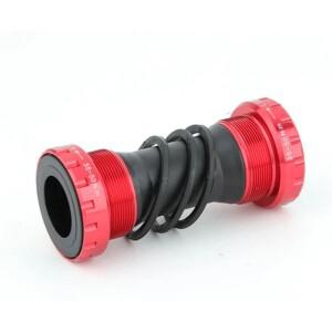 호환 68/73MM 자전거 바텀 브래킷 알루미늄 합금 BSA 세라믹 산악 베어링 정밀 나사 센터 액슬