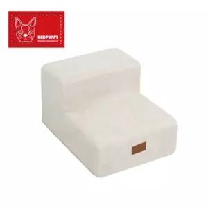 퐁플라 버블 펫스텝(2단-아이보리)계 강아지계 애견계 논슬립계 계단 침대계 반려계