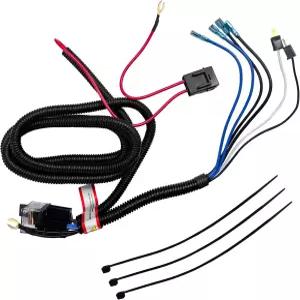 자동차용 MTRPS 혼 배선 하네스 릴레이 키트 12V 80A 4핀 SPST 더블 자동차 트럭 오토바이 그릴 마운트