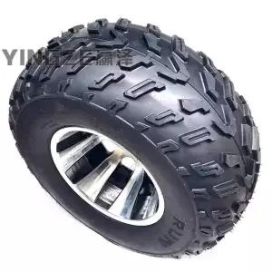 ATV 4륜 오토바이 타이어 22X10-10인치 오프로드 휠포함