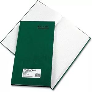 내셔널 에메랄드 시리즈 계정북 녹색 표지 12.25 X 7.25 장 150 /Book