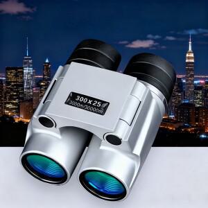 장거리 고출력 HD 저조도 망원경 강력한 쌍안경 전문 미니 휴대용 방수 야외 캠핑용
