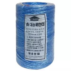 현이몰 대성 고추끈(파랑 약550m) 고추바인다 꼬임끈 바인더 고추끈 바인더끈 바인다포장끈 바인다끈