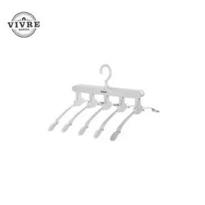 비블코리아 매직 폴딩 옷걸이 5단 그레이