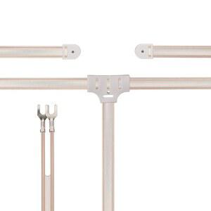 [미국배송] 실내 디지털 HD 라디오 테이블 상단 FM AV 오디오 비디오 홈 시어터 스테레오 리시버 HDTV TV 튜너용 2핀 베어 와이어 트윈 리드가 있는 빙푸 다이폴 안테나 300옴