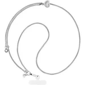 케이스티파이 메탈 하트 크로스바디 스트랩 - 골드/실버