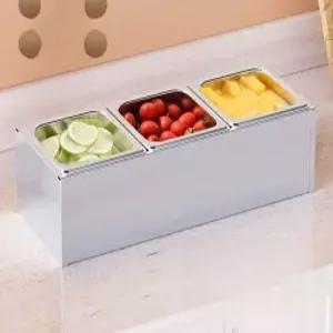 미니 반찬냉장고 토핑냉장고 소형 밧드 뷔페