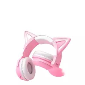 게이밍헤드셋 고양이귀 헤드셋 패션 무선 헤드폰