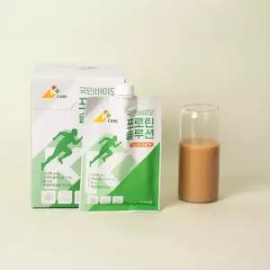 국민바이오 프로틴 솔루션 단백질쉐이크 40g x7개)