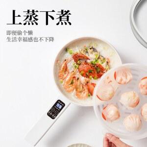 은지원 라면 기계 라면포트 여행용라면포트 스틱 멀티쿠커 물끓이는기계 튀김 삼두 스티머