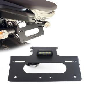 [호환품]YAMAHA MT125  라이센스 플레이트 홀더 프레임 바이크 오토바이 테일 깔끔한 펜더 제거기 브래킷