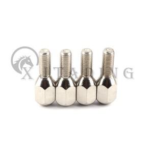 [호환품]M10X1.25 크롬 휠 허브 볼트 Jinling 스틸 알루미늄 림 휠 ATV 버기 UTV 쿼드 바이크 고 카트 차량