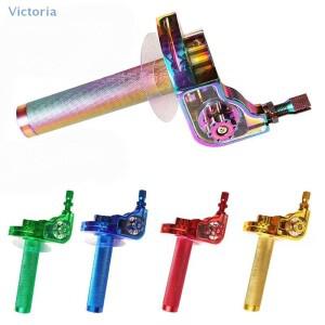 [호환품]1개 스로틀 트위스트 그립 핸들바 22mm 범용 알루미늄 가속기 바이크 오토바이 모페드 스쿠터 자전