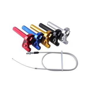 [호환품]신형 범용 22 CNC 2세대 턴핸들 대형 트위스트 오일 모터사이클 모페드 스쿠터 쿼드 바이크용