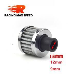 [호환품]바이크 오토바이용 범용 자동차 에어 필터  공기 흡입 고유량 크랭크 케이스 벤트 커버 미니 소형