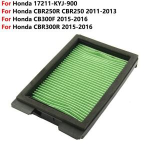 [호환품]바이크 오토바이 엔진 부품 에어 필터 클리너 모터 액세서리 혼다 호환 17211-KYJ-900 CBR250R CB3