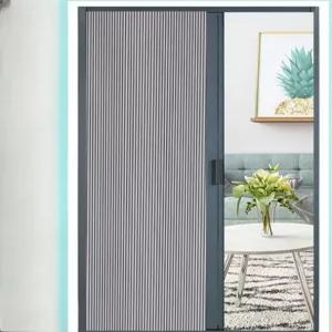 가정용 무타공 홀딩도어 칸막이 간이 슬라이드문 자바라