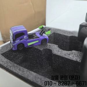 Mc081 1:87 미니 로리 RC 드리프트 트럭 4륜구동 고속 배터리 수명 2.4GHz 자동차 LED 라이트 데스크탑 레