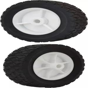 부품 캠프 6인치 플라스틱 휠 오리건 72-106 핸드 트럭 잔디 깎는 기계 유틸리티 카트 BBQ 그릴 라디오