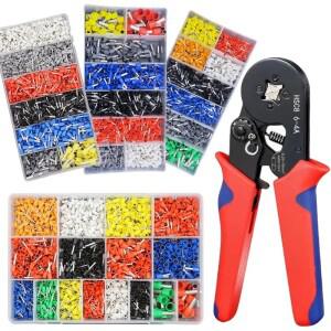 관형 압착 단자  다중 펜치 HSC86-4/6 조합  전기 장비 커넥터  와이어 연결