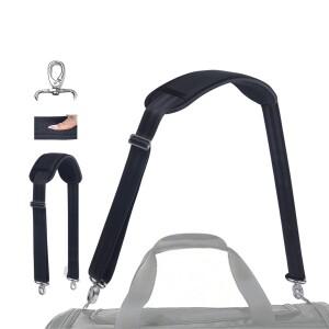 탈부착 가능 어깨끈  금속 고리가 있는 범용 교체용 가방 스트랩  여행가방  메신저백  서류가방용.
